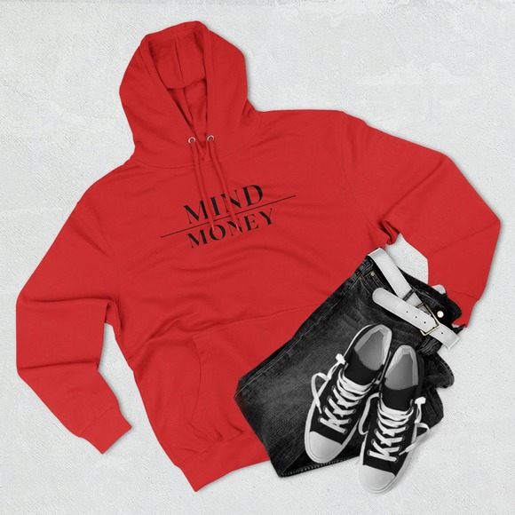 Mind Over Money Unisex Premium Hoodie Sweatshirt Sustainable - Picture 4 of 8